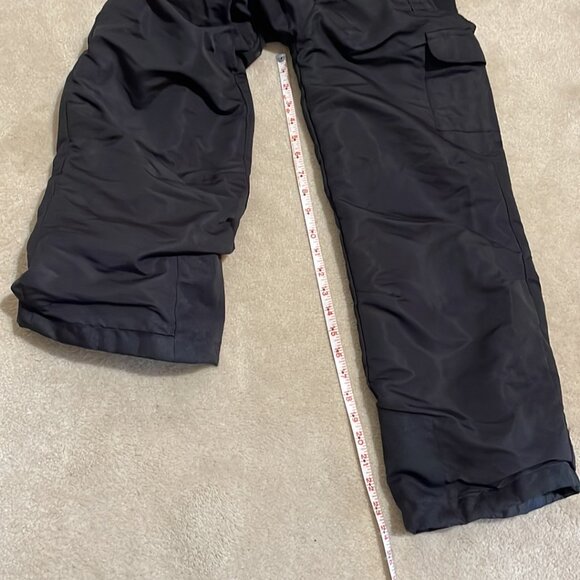 Magellan Outdoors Ski Snow Pants Bibs Overalls Jumper Black Youth Size Small - Picture 12 of 12